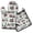 White Christmas Car, variant on White Christmas Car and Camper Pattern Kitchen Oven Mitt and Pot Holder Sets 2 Pcs for Baking, Cooking and Grilling, Heat Resistant Up To 392 °F