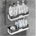 thumbnail image 4 of Set of 2 Shower Caddy, No Drilling Shower Caddy, Wall Mounted Shower Organizer Storage Baskets for Bathroom/Kitchen, 4 of 5