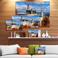 thumbnail image 3 of Château de Neuschwanstein avec Feuillage Rouge - Grande Toile Paysage, 3 of 4