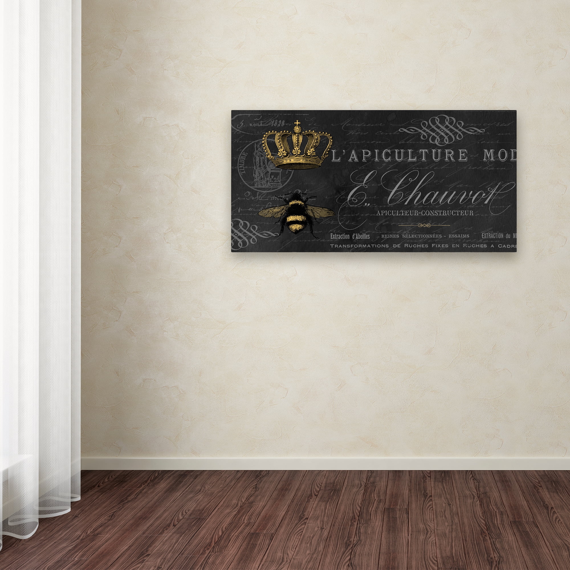 Jean Plout 'Queen Bee 13' Canvas Art