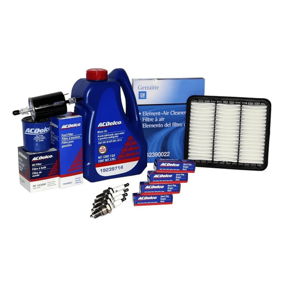 Kit de Afinacion ACDelco Matiz 2006-2015 Aceite 5w30 Bujia Filtro Aire
