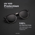 thumbnail image 3 of Gafas de sol KALIYADI polarizadas semisin montura que bloquean los rayos UV, 3 of 6