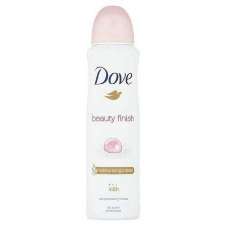 Dove Beauty Finish Antiperspirant Deodorant Spray, 150ml each