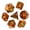 Yellow Orange, variant on Cusdie 7-Die DND Dice Set - Premium Aluminum Metal Dice Polyhedral D&D Dice Set for Dungeons and Dragons TTRPG Role Playing Games