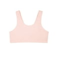 thumbnail image 2 of Wonder Nation Girls Cotton Scoop Bralette, 2-Pack, Sizes 28-38, 2 of 5