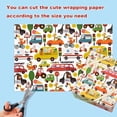 thumbnail image 2 of Maoww 6pcs Smooth Line Exquisite Craft Waterproof Gift Wrapping For Versatile PZ029-3 1Set, 2 of 6