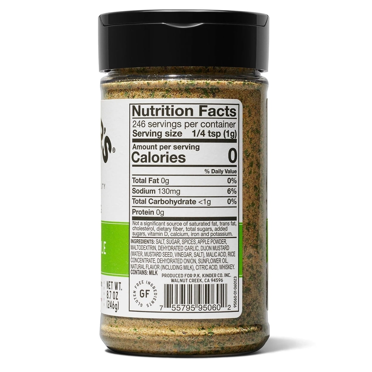 Kinders Whiskey Apple Seasoning (8.7 Ounce)