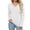 Brown, variant on EDFBUYKRS Long Sleeve Blouses for Women V Neck Button Casual Tops Tunic T Shirts Xl