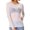 White, variant on See-through Mesh Bottoming Tops Women O-Neck Long Sleeve Slim Fit Shirt Clear Sun Protection Gauze Tops
