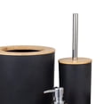 thumbnail image 7 of Trendy Bathroom Accessories Set Dispenser Toothbrush Tumbler Soap Dish Trash Bin, And, 7 of 7