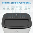 thumbnail image 5 of 14,000 BTU Portable Air Conditioner Cools Up to 700 Sq.Ft,3-IN-1 Quiet Portable AC Unit with Remote Control & Installation Kits for Large Room,Smart/Sleep Mode,Auto Swing,24H Timer, 5 of 8