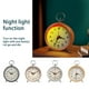 thumbnail image 5 of Reloj Despertador Retro Bewildely Estilo Europeo Esfera Redonda Vintage Decoración del Hogar Blanco HA082726-03, 5 of 6