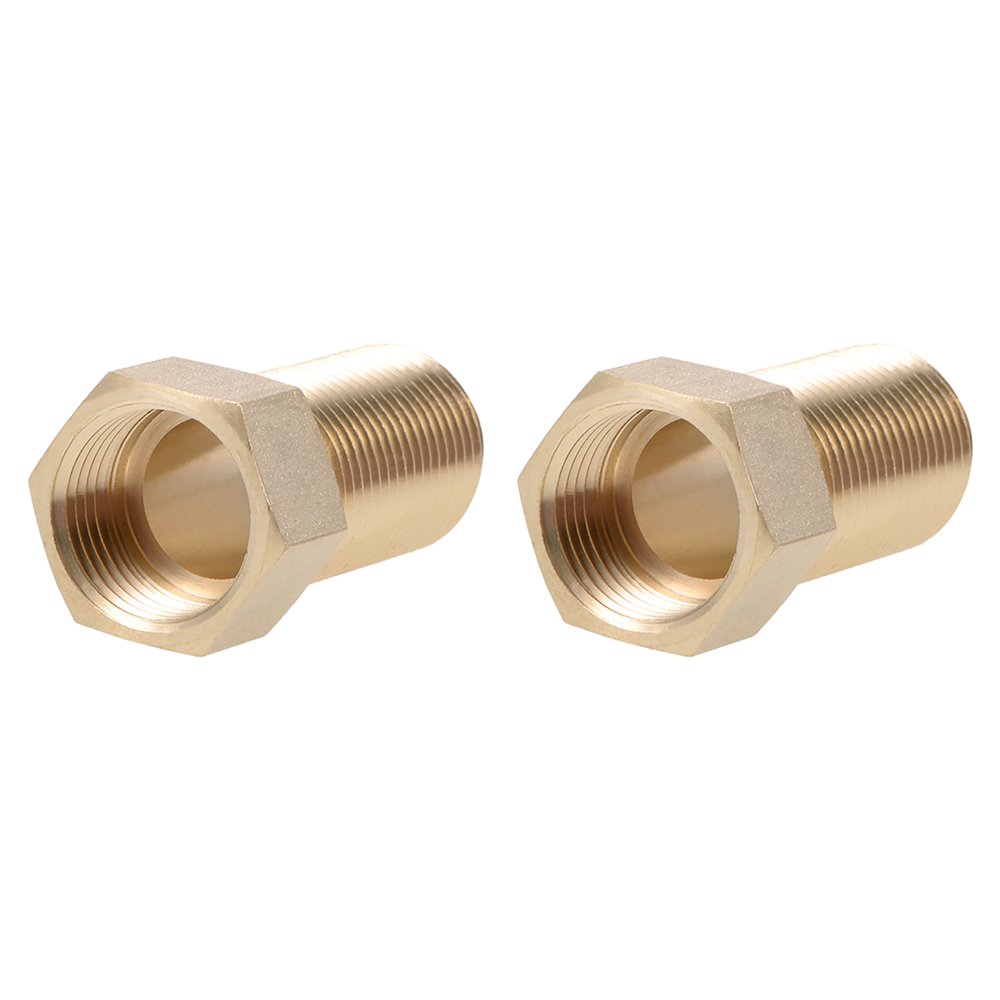 Brass Threaded Pipe Fitting G1/2 Male xG1/2 Female HexBushing Adapter