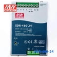 thumbnail image 3 of Mean Well SDR-480-24 Single Output Industrial Power Supply 480W 24V - DIN Rail, 3 of 5
