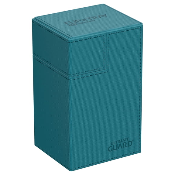 Ultimate Guard Flip Deck Box w/Tray - XenoSkin, Petrol (80 ) New