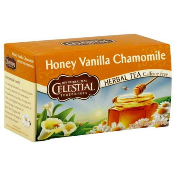 CELESTIAL SEASONINGS TEA HERB HONEY VAN CHAMO-20 BG -Pack of 6