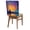 Purple, variant on Sitting Black Cat Chair Back Covers Set of 8 Enchanted Forest Fantasy Sky Dreamy Removable Dining Chair Slipcovers Washable Seat Protector for Restaurant Party Banquet Kichen Decor