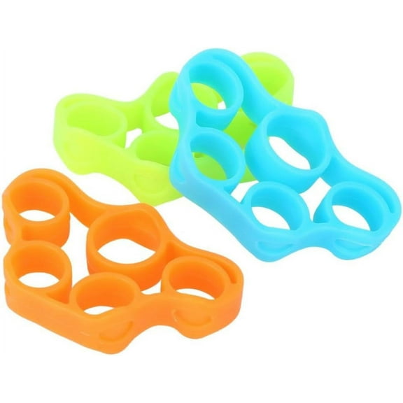 3Pcs Finger Strengthener Hand Exerciser - Trapezoid Wrist Forearm Grip Training Resistance Belts for Effective Grip Strength and Wrist Strengthening Equipment
