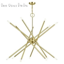 Livex Lighting - Soho - 14 Light Extra Large Foyer Chandelier-39 Inches Tall and