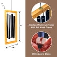 thumbnail image 4 of Wind Chimes for Outside - Deep Melodic Windchimes Outdoors Unique, for Loss of Loved Ones, Sympathy Gift, Memorial Gifts, and Patio Decoration, 4 of 6