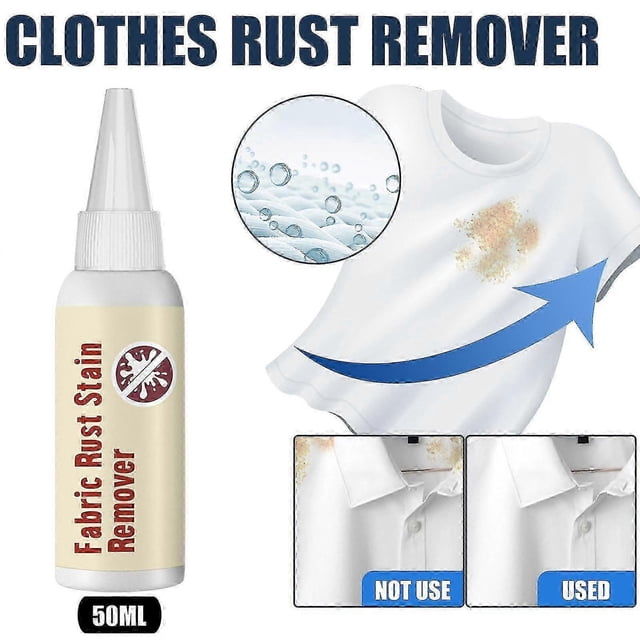 Fabric Rust Stain Remover Waterless Clothing Cleaning Clothes Stain Remover