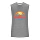 thumbnail image 4 of Camiseta sin mangas de cuello redondo para hombre, informal, a la moda, con estampado, deportiva, de poliéster, 4 of 5
