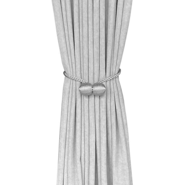 6 Pack Curtain Tiebacks, Decorative Curtain Holdbacks for