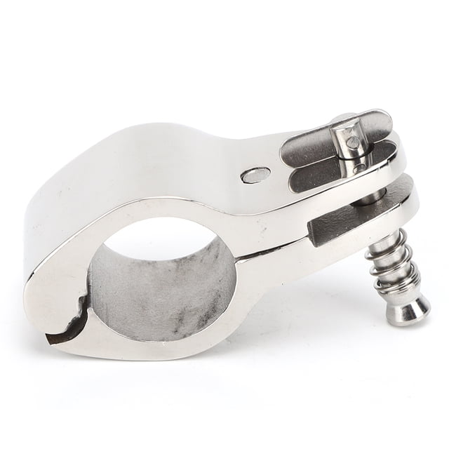 Diapositiva De Mandíbula Plateada Con Bisagras, Accesorios Para Barcos De Alta , Diapositiva De Mandíbula, Barcos De Acero Inoxidable, Lancha Rápida Para Kayak Para Yates