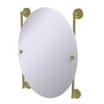thumbnail image 1 of Prestige Regal Collection Oval Frameless Rail Mounted Mirror - PR-27-91-SBR, 1 of 1