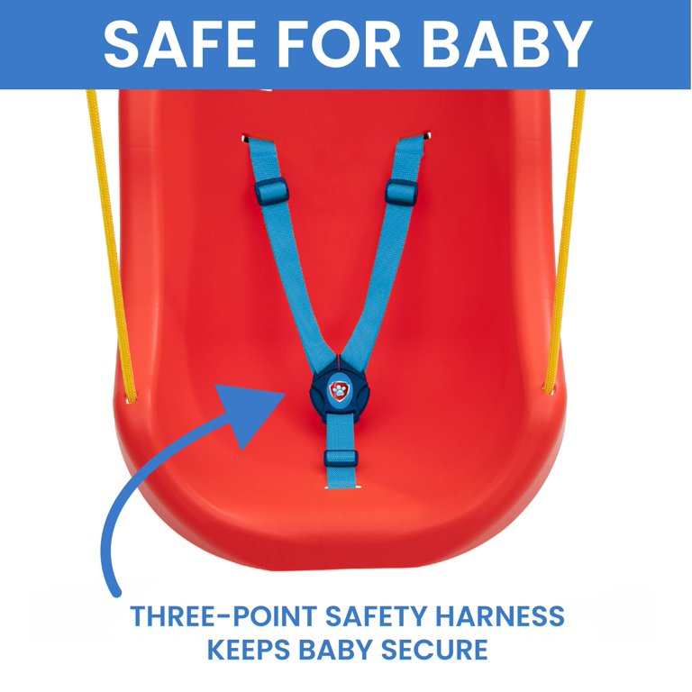 Nick Jr. PAW Patrol 2-in-1 Outdoor Swing by Delta Children – For