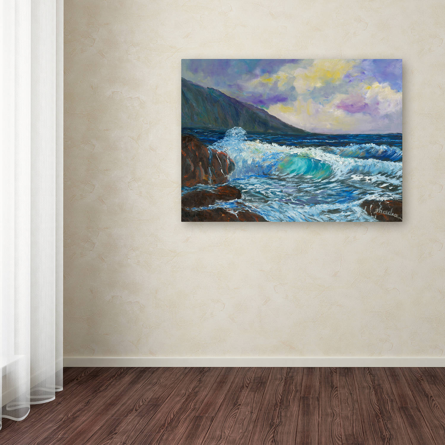 Trademark Fine Art "Maui's Enchanting Seas" Canvas Art by Manor Shadian