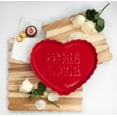 thumbnail image 2 of Way to Celebrate 1pk Red Ceramic Heart Serving Tray, 2 of 6
