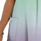 thumbnail image 5 of TaTaai Women's Long Sleeve Chiffon Dress Printed Round Neck Maxi Casual Loose Fit Patch Pocket Flowy Summer Beach Dress Gift, 5 of 6