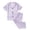 Purple, variant on REDARER Toddler Boys Girls Short Sleeve Leopard Prints Tops T Shirt Pants Casual Outfits,5-6 Years