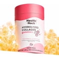 thumbnail image 1 of Gomitas de Colágeno Hidrolizado Health Hack 5 Tipos con Ácido Hialurónico Vitamina C Zinc y Biotina Sabor Fresa Sin Azúcar 180 Gomitas, 1 of 7