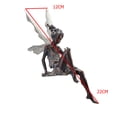 thumbnail image 3 of Escultura De Hadas De Resina Escultura de hada de las flores de resina Turek sentado estatua ángel decoración de patio (marrón) Wdftyju Libre de BPA, 3 of 3