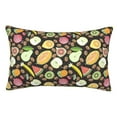 thumbnail image 1 of Fotbe Fruits Funda de Almohada Decorativa Estilo Occidental, Lujo en Algodón, Fundas para Almohadas King, Cojín Estampado para Decoración del Hogar-16"x24", 1 of 6