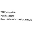 thumbnail image 4 of Cobalt Boat Motor Box Hinge 520310 | Heavy Duty Stainless 10 Gauge, 4 of 4