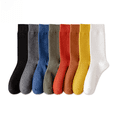 thumbnail image 1 of Calcetines de tubo medio para hombre, de algodón puro, hilo de algodón, para otoño e invierno, calcetines casuales de negocios gruesos, calcetines de tubo largo para hombre, medias desodorantes de, 1 of 1