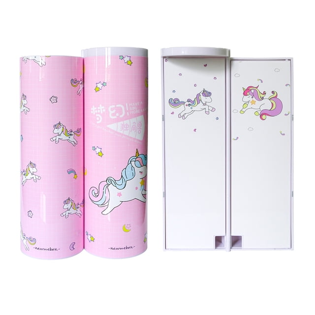 Estuches para lápices NBX Estuche para lápices multifuncional de pie Organizador de doble capa