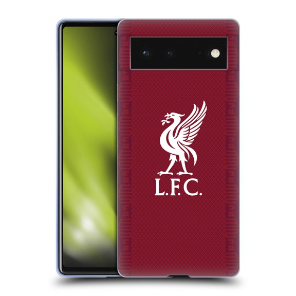 Head Case Designs Officially Licensed Liverpool Football Club 2022/23 Kit Home Soft Gel Case Compatible with Google Pixel 6