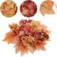 thumbnail image 3 of GGB-2 anillos de vela decorativos de otoño, anillos de vela, coronas, mini hojas artificiales de otoño, coronas de velas, candelabro, anillos de vela decorativos de Halloween para mesa de fiesta de, 3 of 7