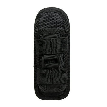 Flashlight Torch Belt Pouch Case Holder Holster Clip Cover Hunting Duty Nylon Rotatable Storage Stretchable Adjustable