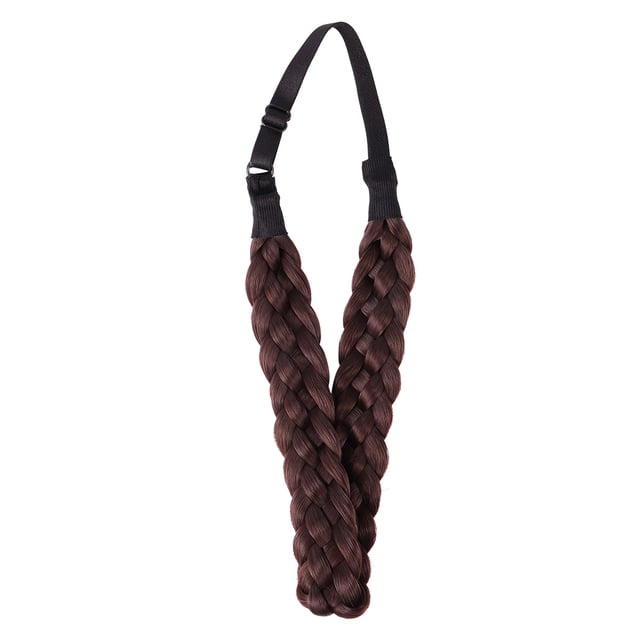 Cabello trenzado Moda Head Hoop Headband Bohemian Braid Hair Band para mujeres