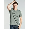 thumbnail image 2 of Bolter Mens 4-Pack Crew Neck T-Shirts Cotton Poly Blend (Small, H. Earth), 2 of 8