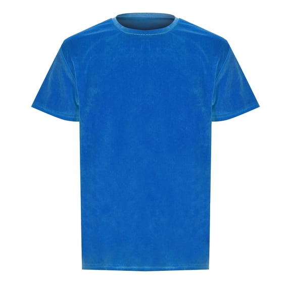 Krdevn Men's Velvet Hop Slim Short Sleeves T Shirts,XXL