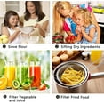 thumbnail image 7 of Bueautybox Premium Fine Mesh Strainers - Stainless Steel Kitchen Fine Sieves Strainers with Long Handles -for Baking and Cooking, Flour, Quinoa,Tea, Juice, Hot Pot, and So on, 7 of 7