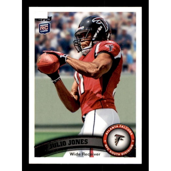 Julio Jones Rookie Card 2011 Topps #350A