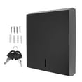 thumbnail image 2 of Wall Mounted Tissue Box, Vertical Stainless Steel Tissue Box Holder Tissue Dispenser Dryer Sheet Holder Tissue Storage Paper Towel Dispenser For Kitchen Bathroom Garage Toliet, 2 of 8