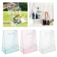 thumbnail image 2 of CIYISON Stylish Clear Flower Bouquet Bags Handbag for Flowers Perfect Solution for Weddings and Birthdays Wrapping Bags, 2 of 18